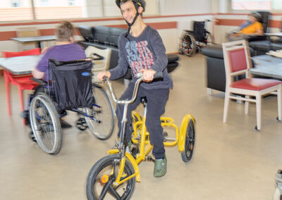 Mobilité douce à la MAS