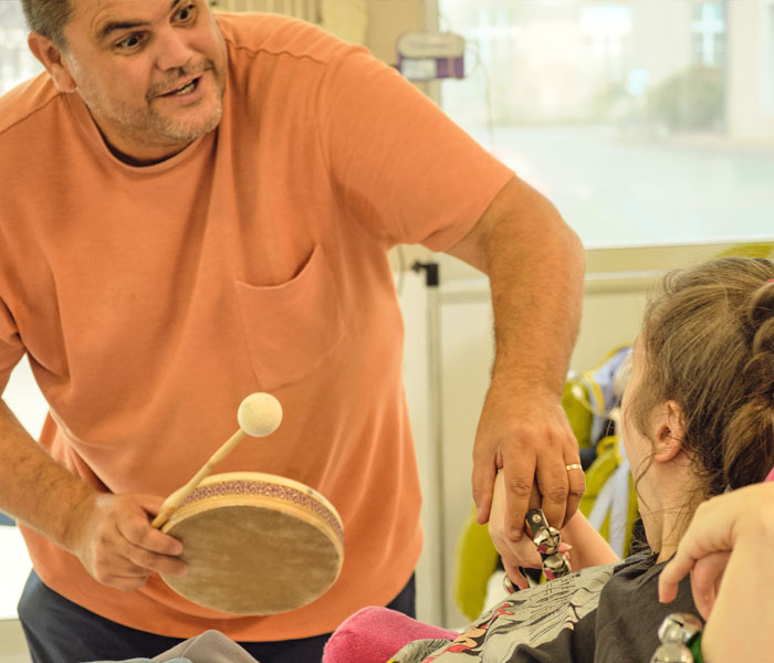 Animation musique avec grand handicap