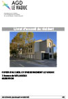 Télécharger le livret d'accueil du FAH vignette de couverture du livret d'accueil et du règlement du FAH
