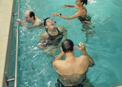 fous rires à la piscine du FOI